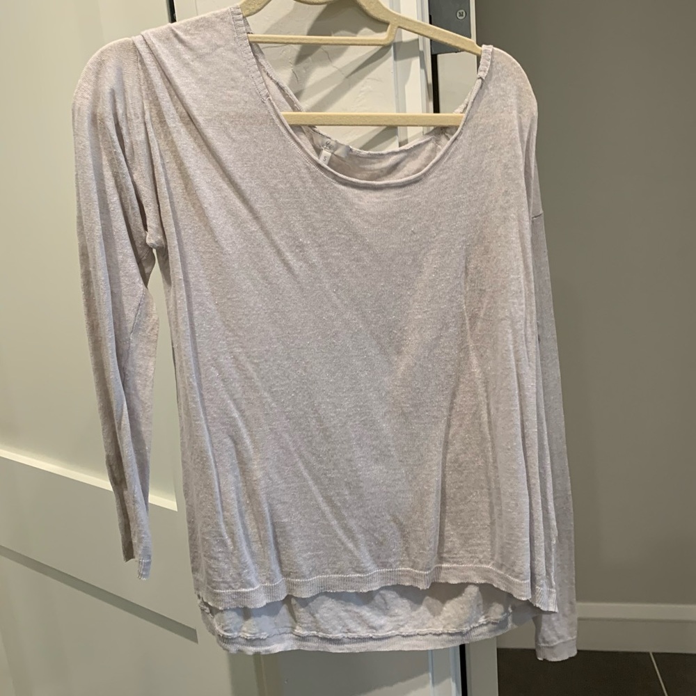 JOIE LIGHTWEIGHT GREY SWEATER